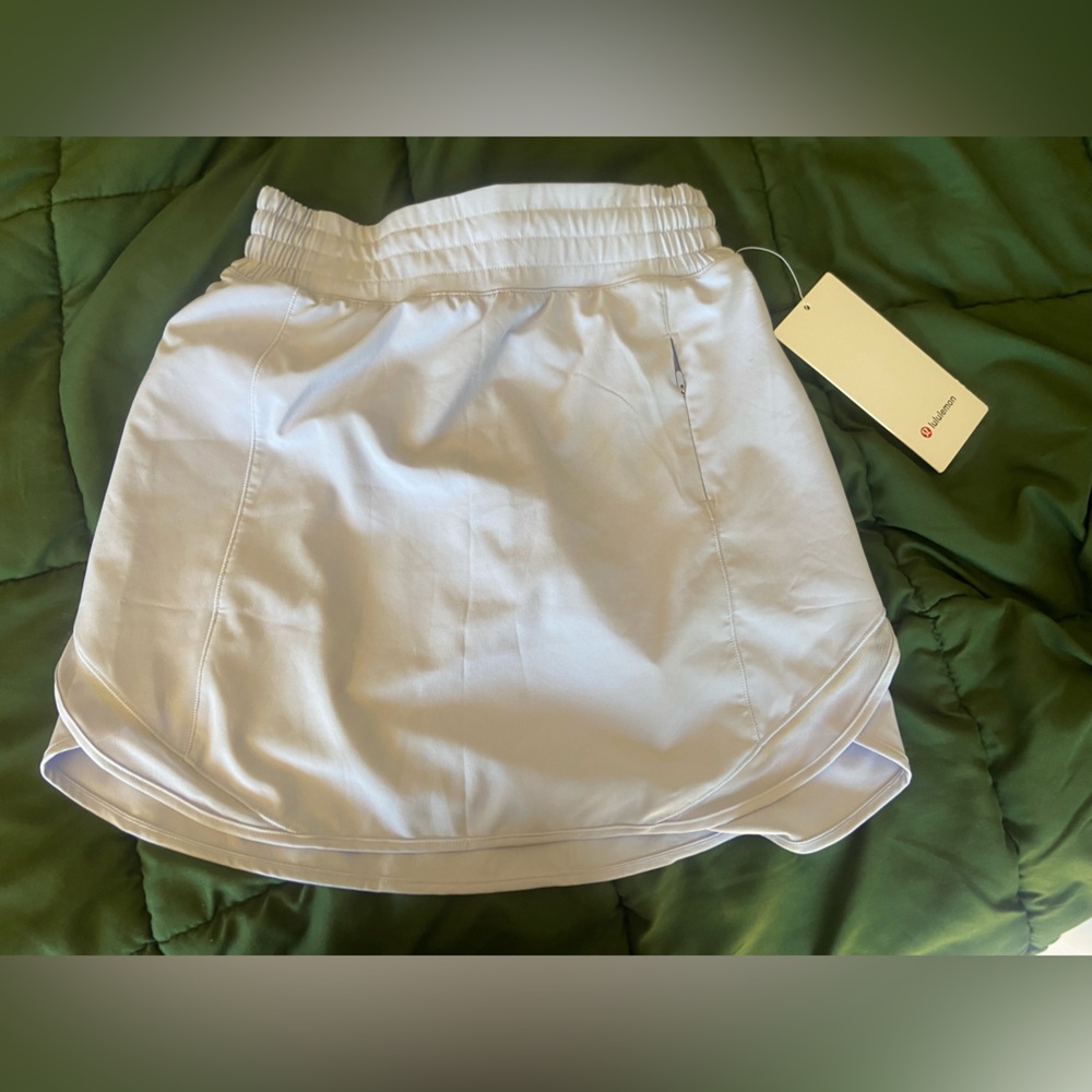 Stylish light lavender Lululemon Tennis Skirt